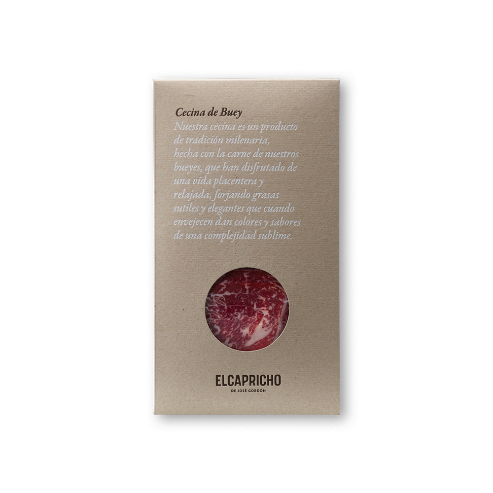 Cecina de buey loncheada