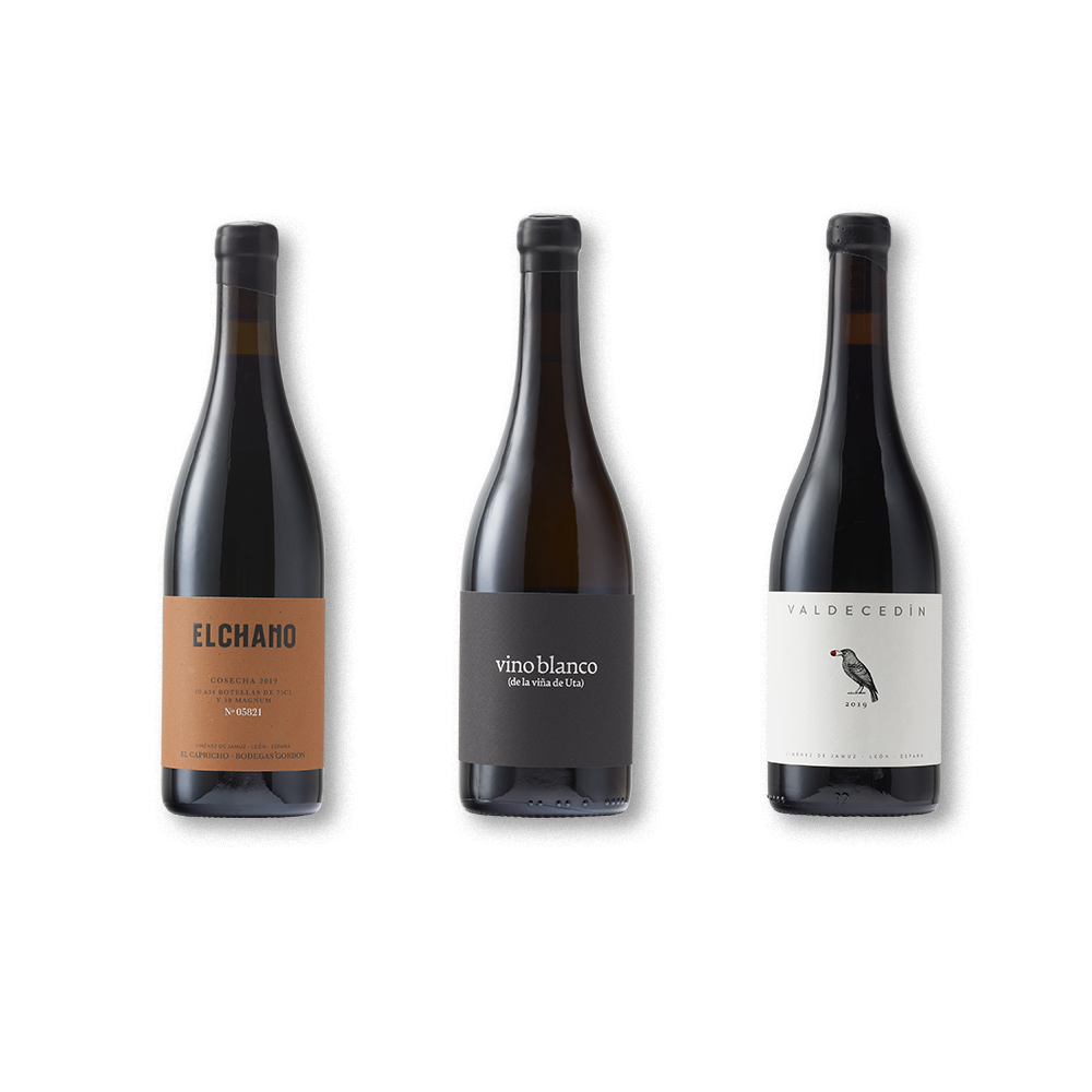 Trio of El Capricho wines