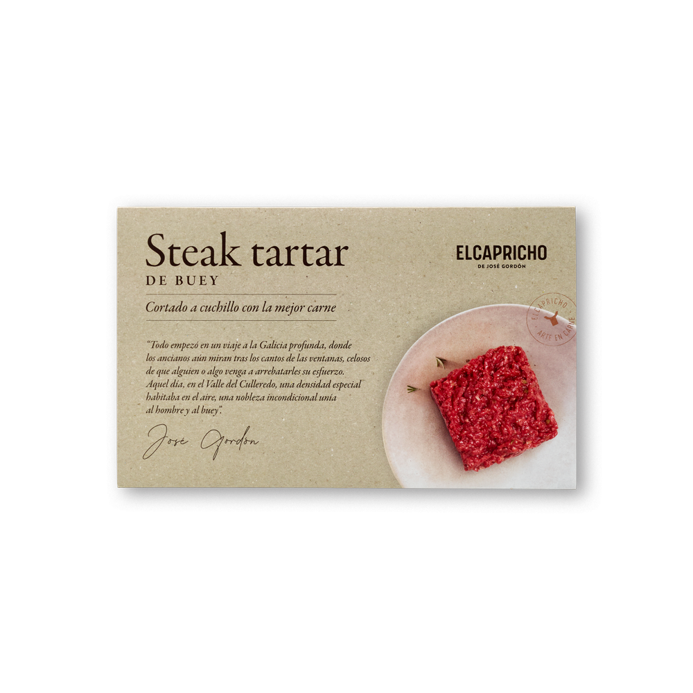 Steak tartar de boeuf