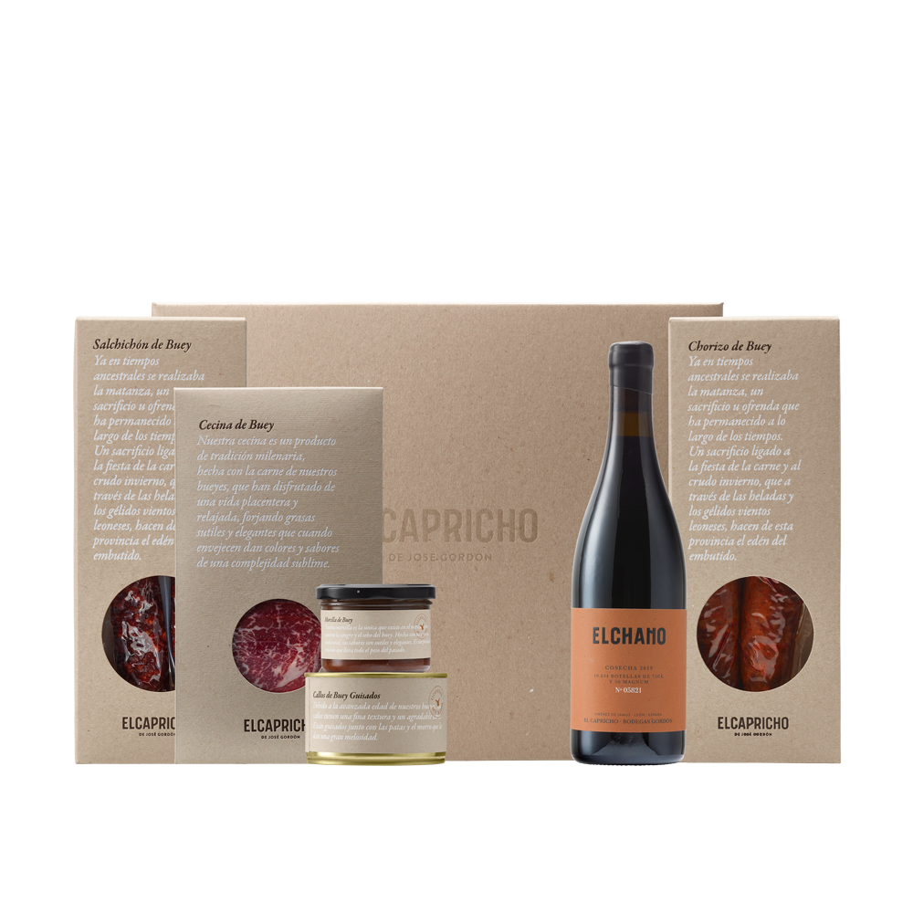 Caja grande buey El Capricho