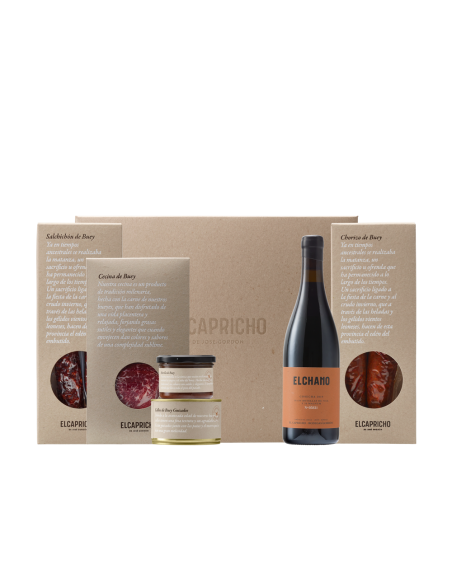 Caja grande buey El Capricho