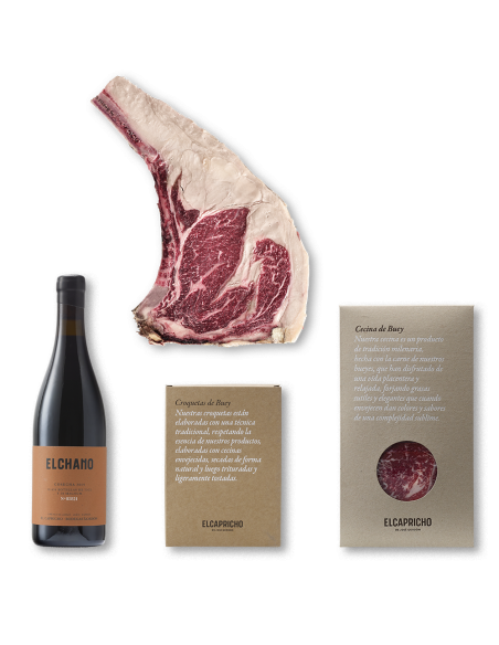 lote cena para dos buey